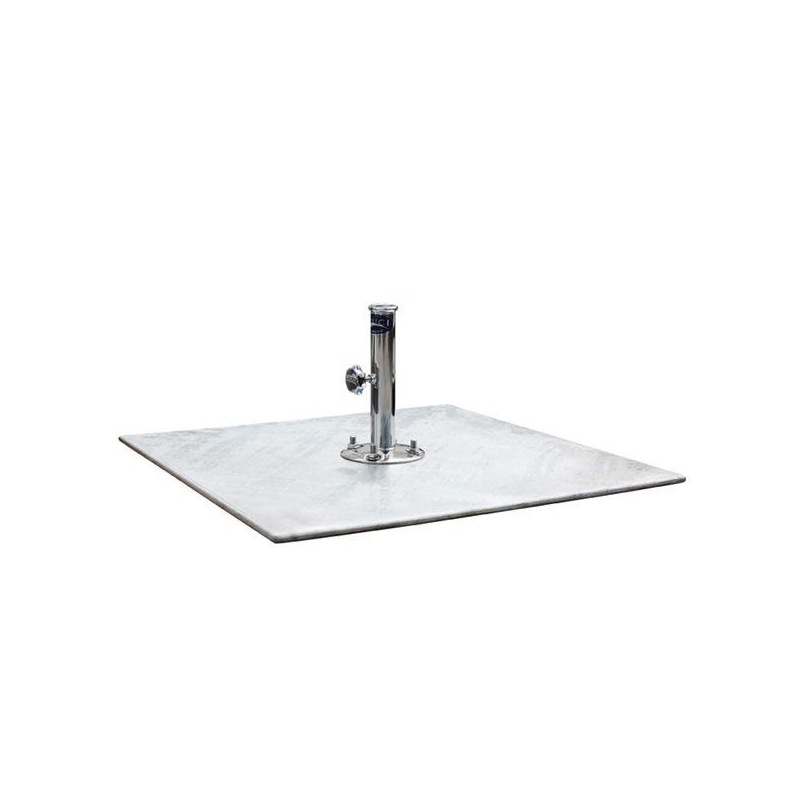 Tuuci Stahlplatte eckig, 64 kg