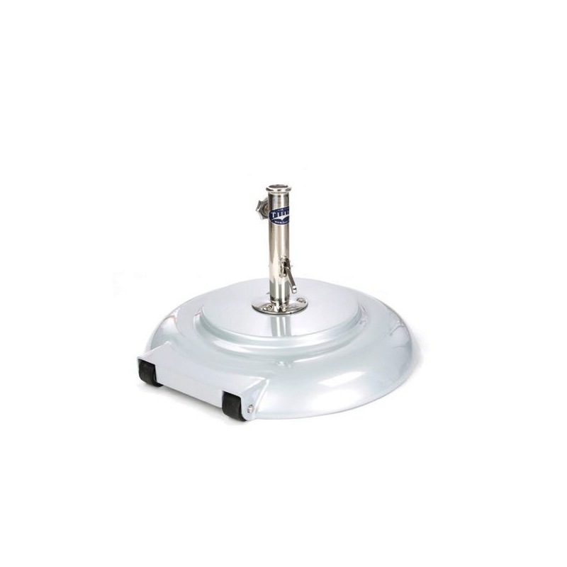 Tuuci Alu Schirmständer 68 kg, mit Rollen