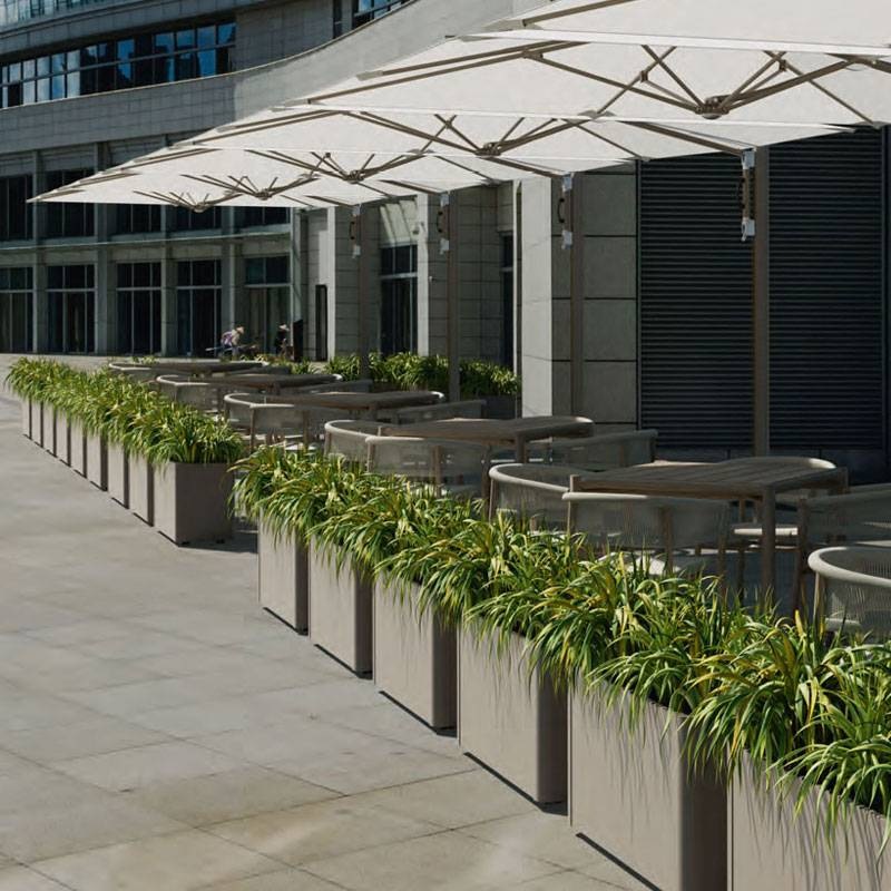 Tuuci MAINLAND Pflanzgefäß niedrig