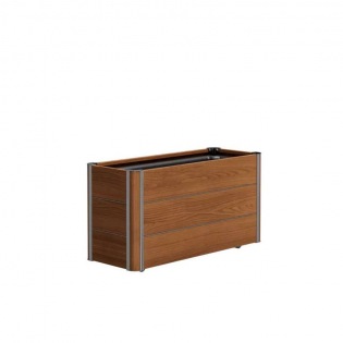 Tuuci HIGHLAND Pflanzgefäß Teak niedrig