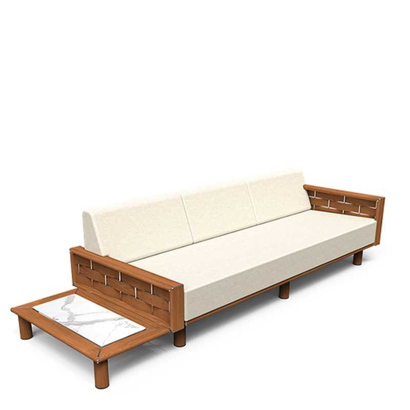 Tuuci LUMA Sofa mit Anbautisch