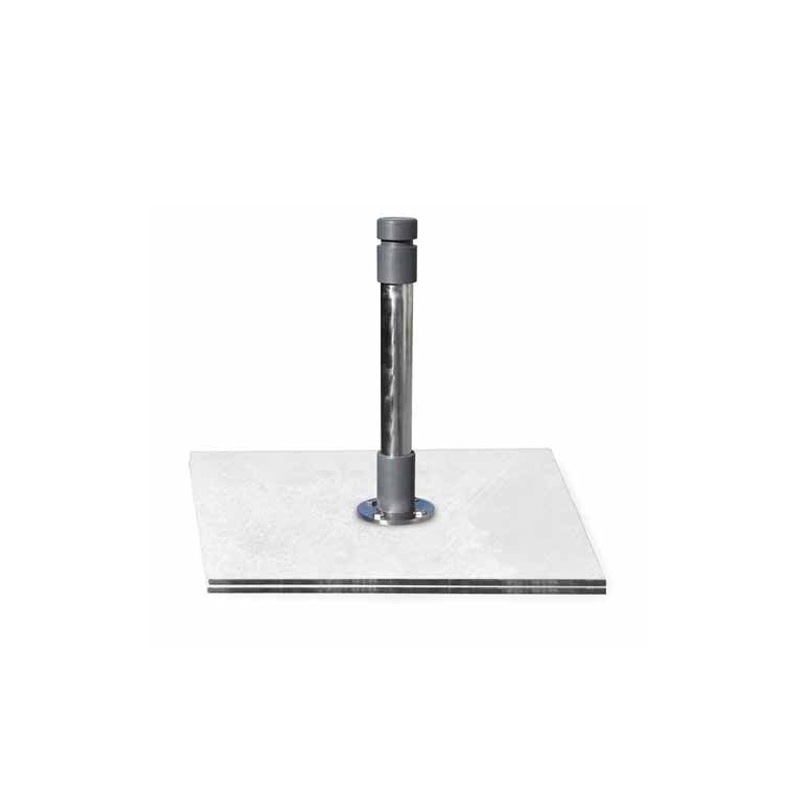 Tuuci Stahlplatte MAX 363 kg / Hülse Ø 60 mm